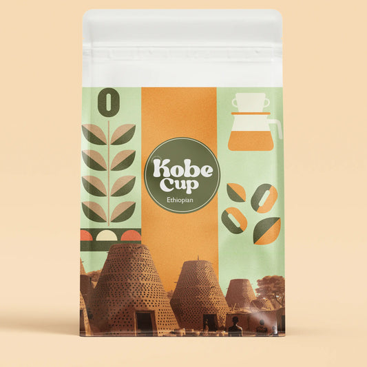 Ethiopian Yirgacheffe single-origin pour over coffee – KobeCup specialty roast